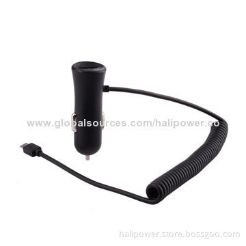 Dual outputs cell phone car chargerNew